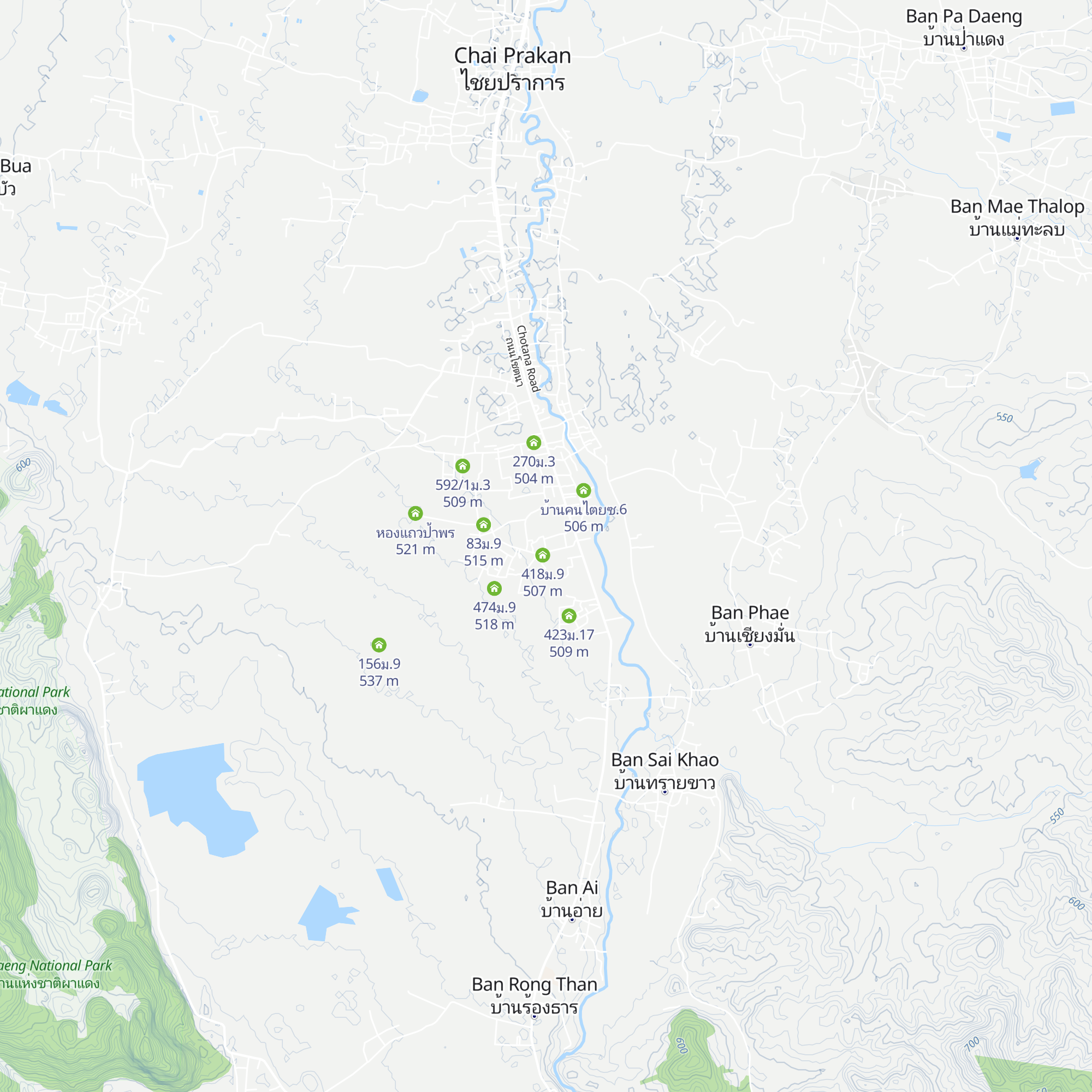 หองแถวใหม่ม.9 map