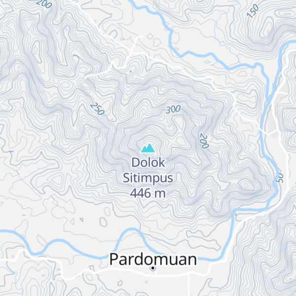 Map of Dolok Sitimpus