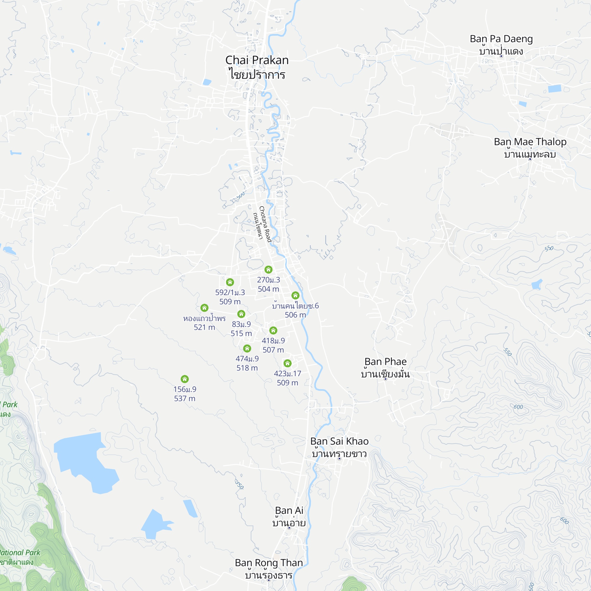 บ้านคนไตยซ.6 map