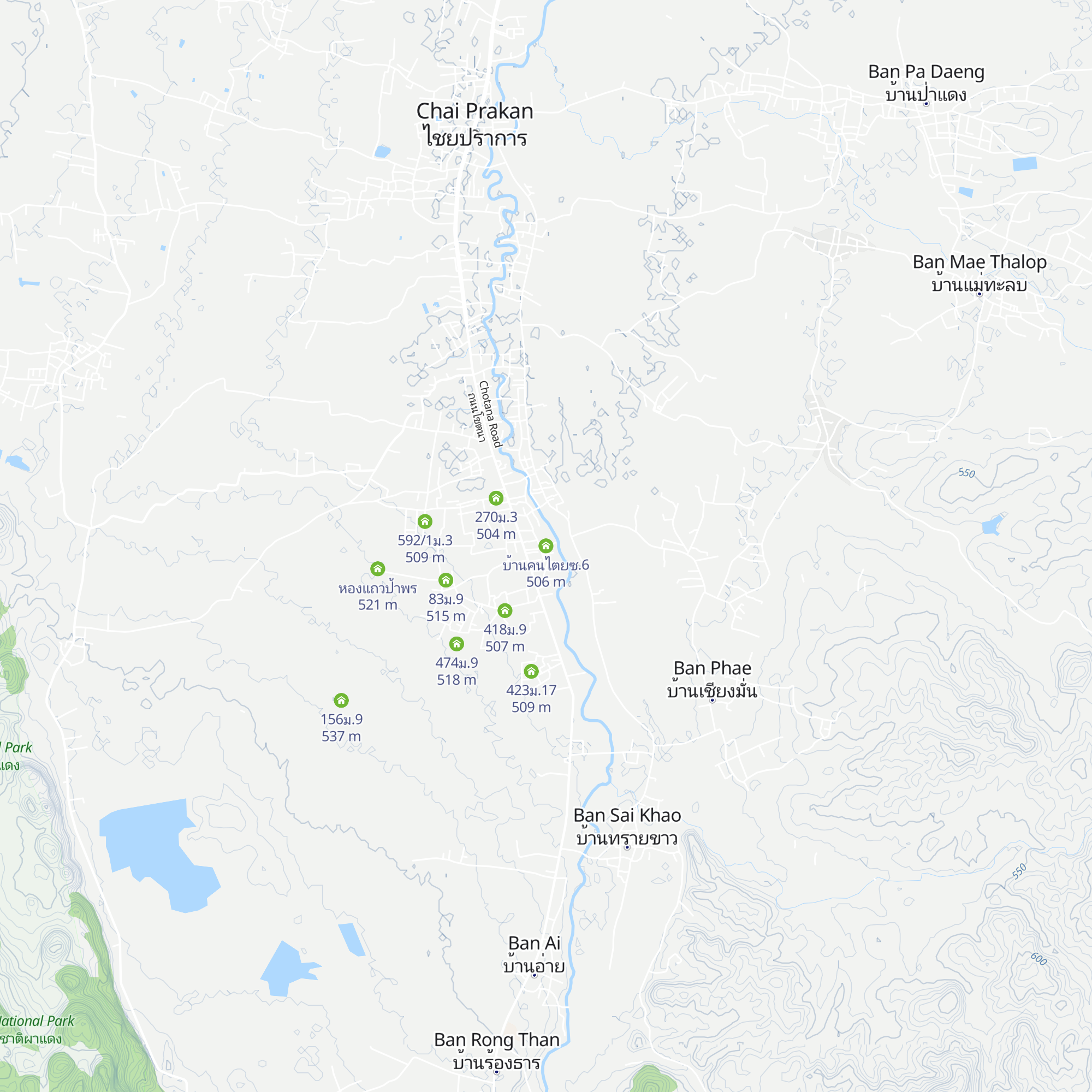 บ้านคนไตยซ.6 map