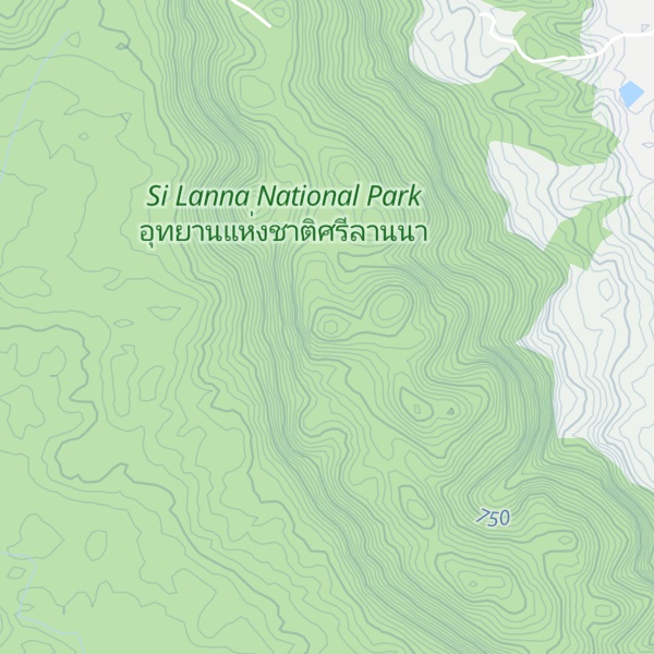 Map of Doi Luang