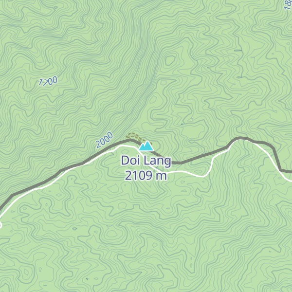 Map of Doi Lang
