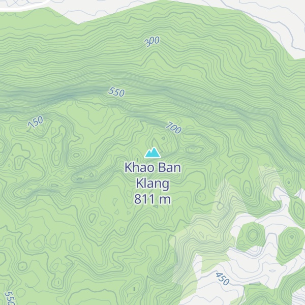 Map of Khao Ban Klang