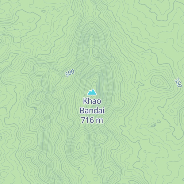 Map of Khao Bandai