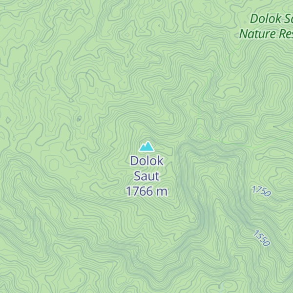 Map of Dolok Saut