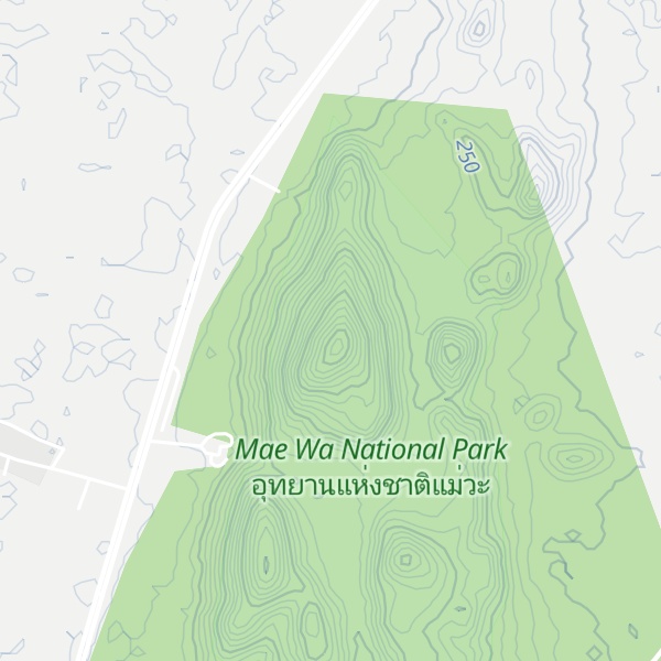 Map of Doi Pha Klaep