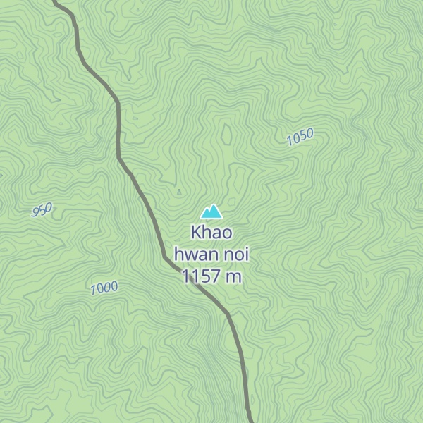 Map of Khao hwan noi