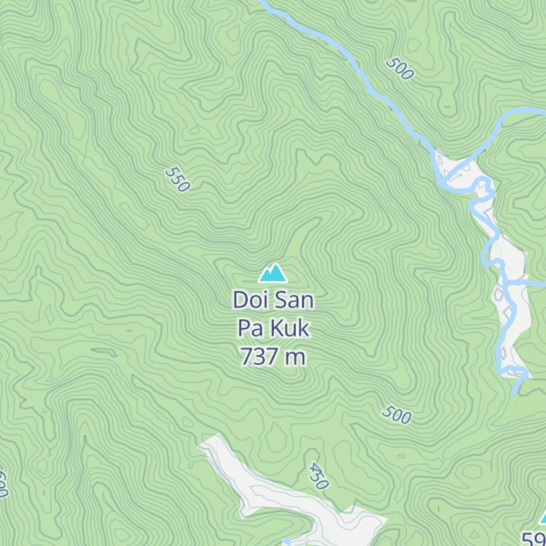 Map of Doi San Pa Kuk