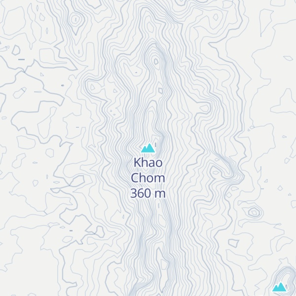 Map of Khao Chom