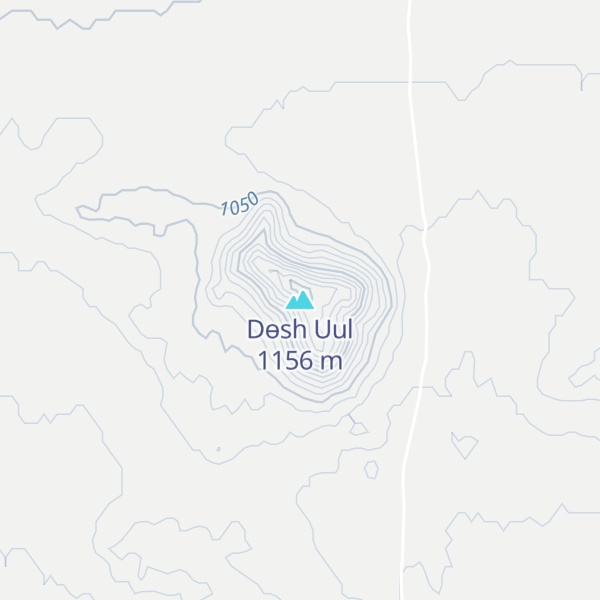 Map of Dөsh Uul