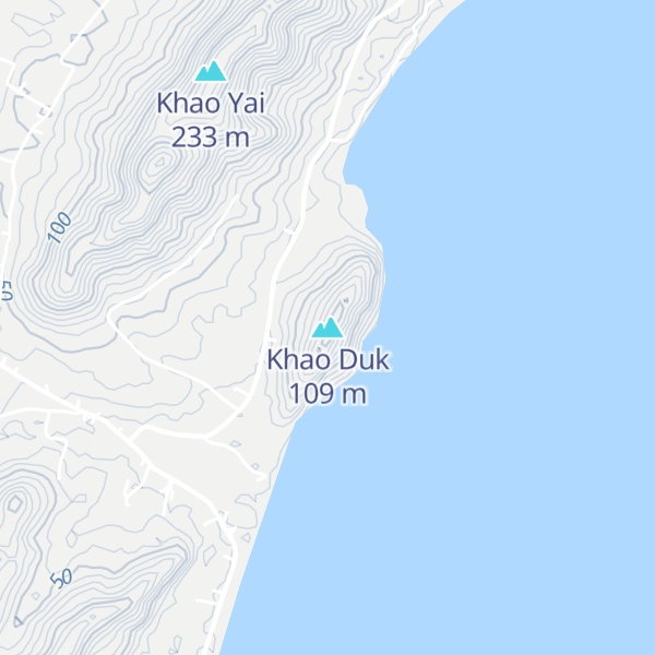 Map of Khao Duk