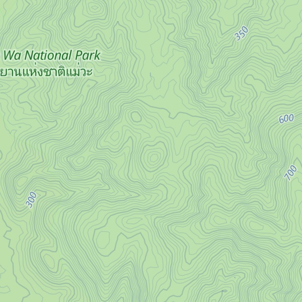 Map of Doi Khun Huai Pong