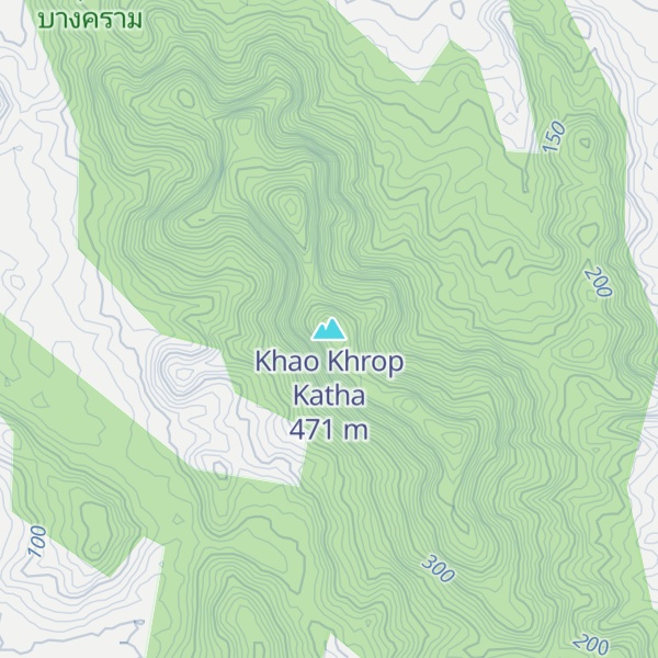 Map of Khao Khrop Katha