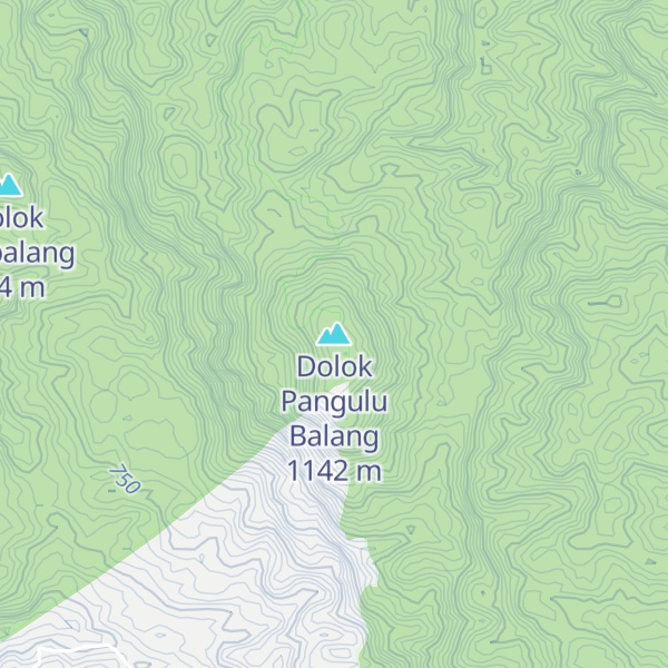 Map of Dolok Pangulu Balang