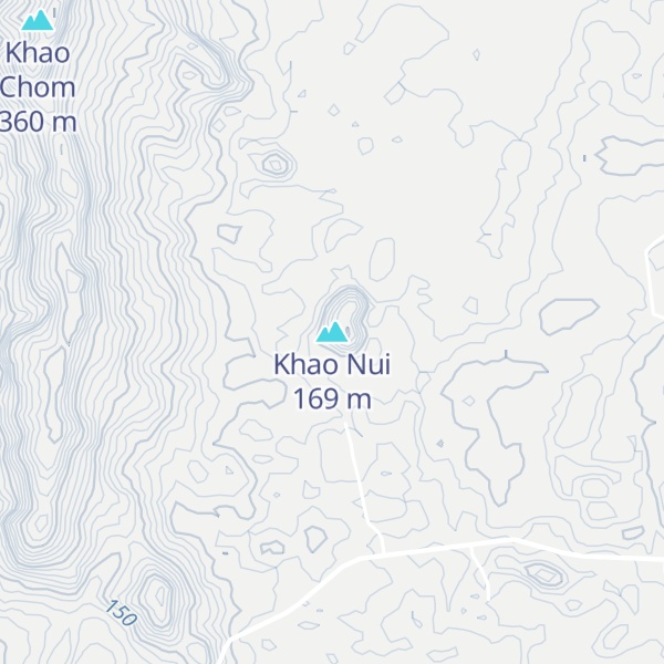 Map of Khao Nui