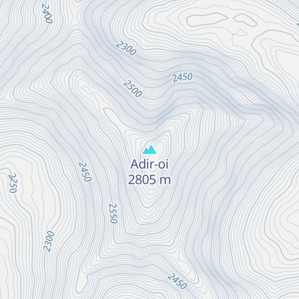 Map of Adir-oi