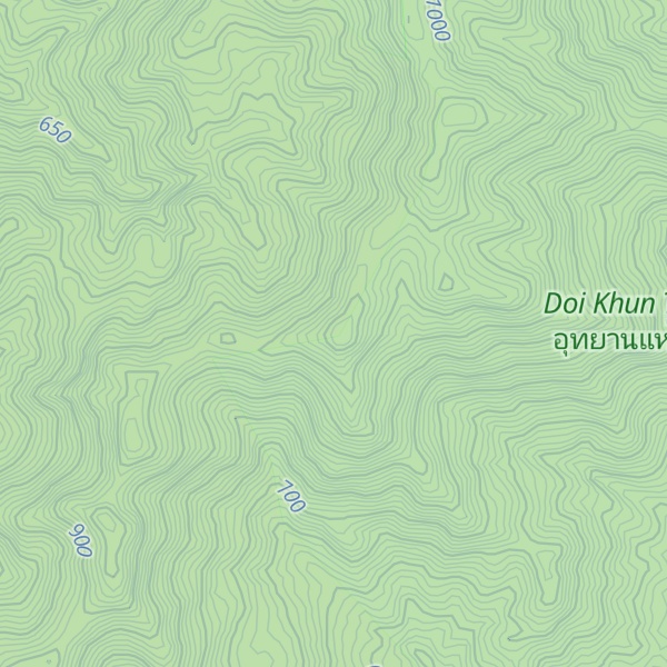 Map of Doi Lao Luang