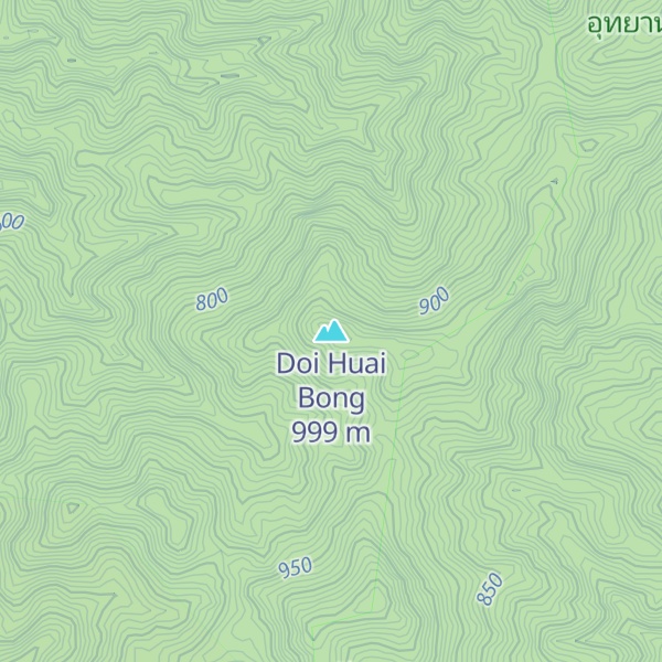 Map of Doi Huai Bong