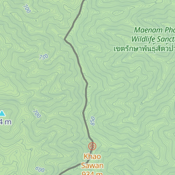 Map of Mebya Taung