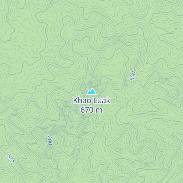 Map of Khao Luak