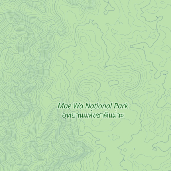 Map of Doi Khun Huai Pong