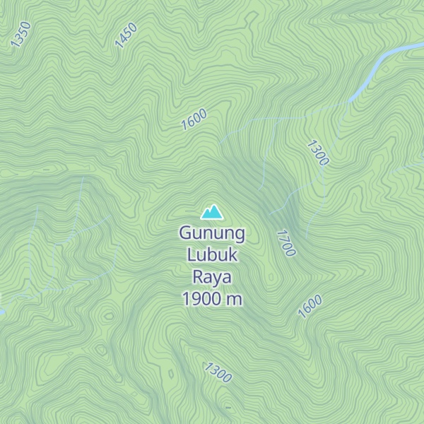 Map of Gunung Lubuk Raya