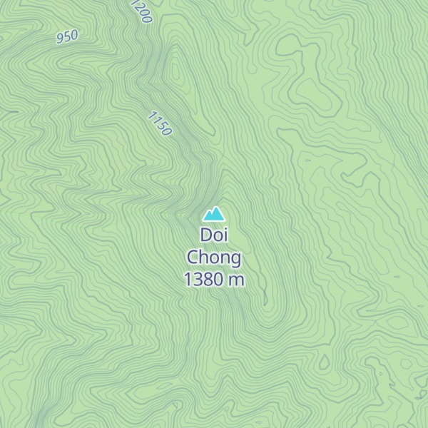 Map of Doi Chong