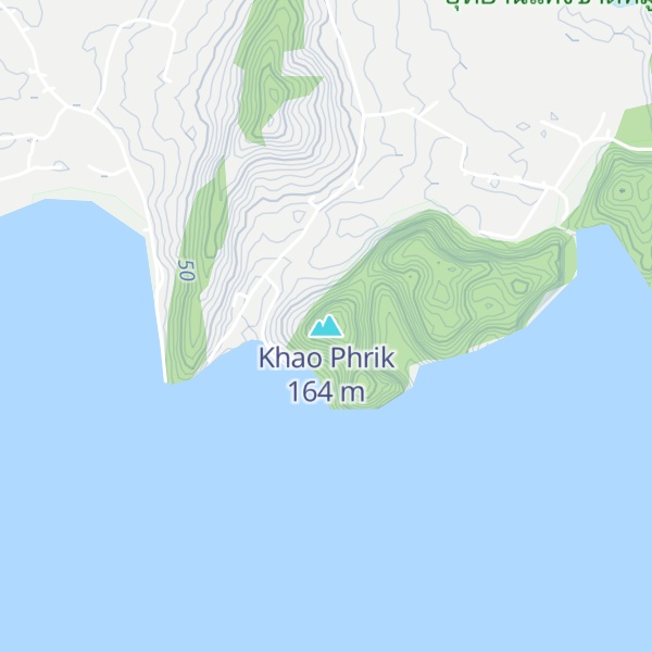 Map of Khao Phrik