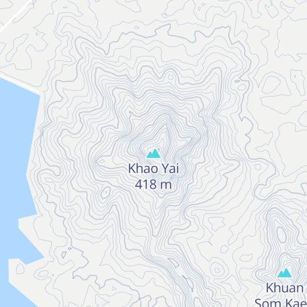 Map of Khao Yai