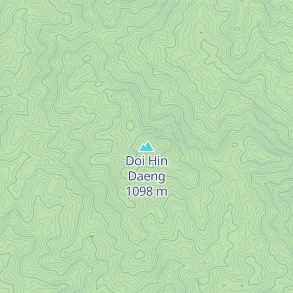 Map of Doi Hin Daeng
