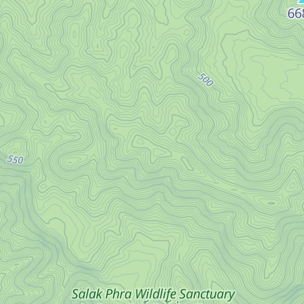 Map of Khao Nom Nang