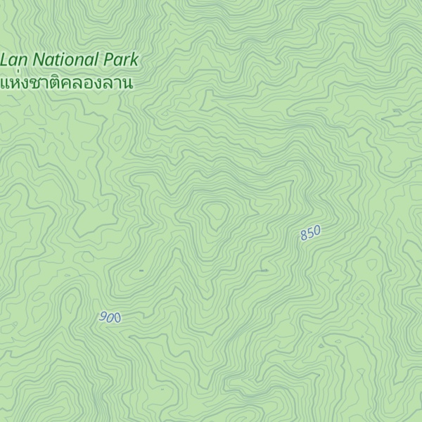 Map of Khao Khun Mae Lamung