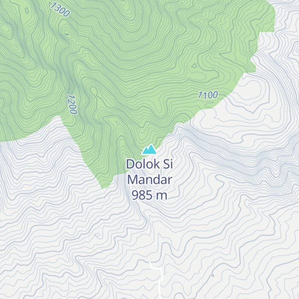 Map of Dolok Si Mandar