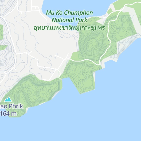 Map of Khao Chong Wua