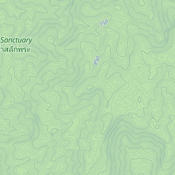 Map of Khao Khok Wua