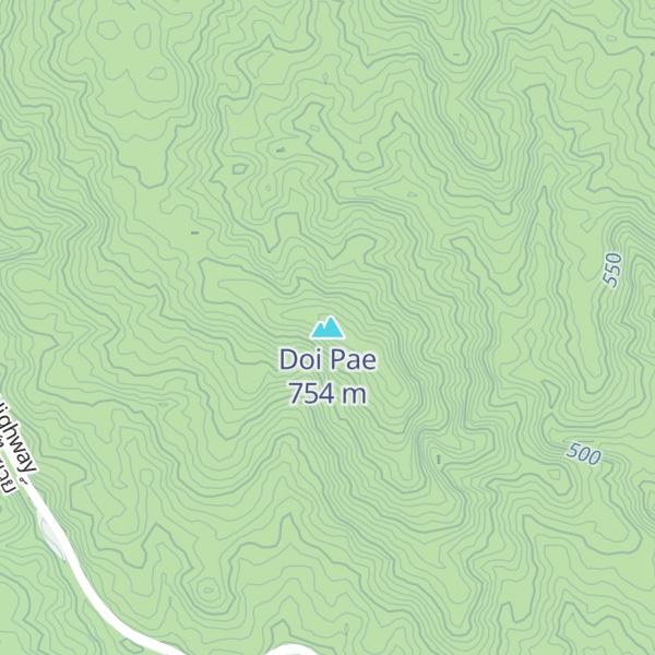 Map of Doi Pae