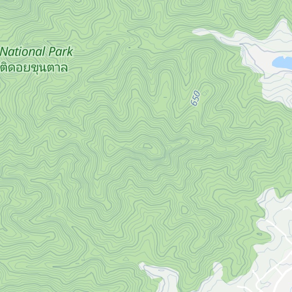 Map of Doi Mon Liam