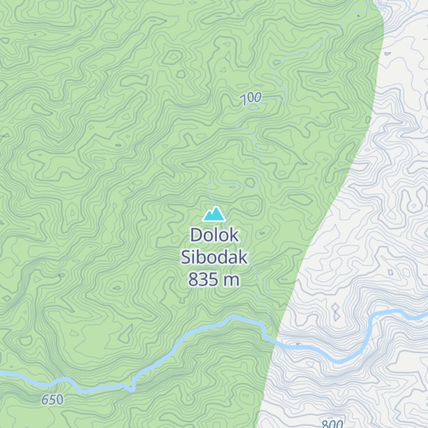 Map of Dolok Sibodak