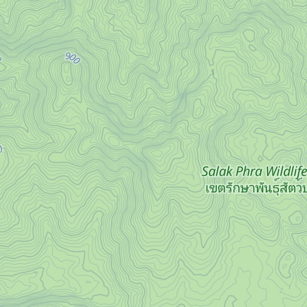 Map of Khao Phu Takung