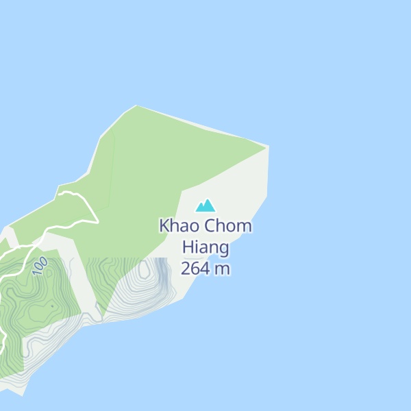 Map of Khao Chom Hiang
