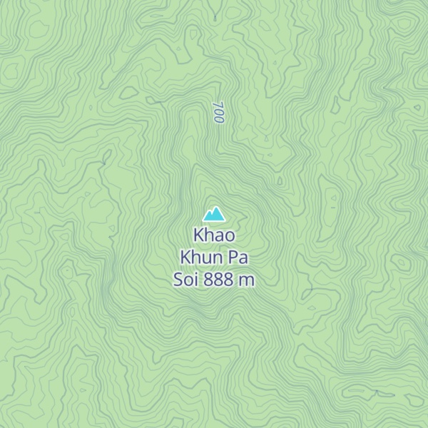Map of Khao Khun Pa Soi