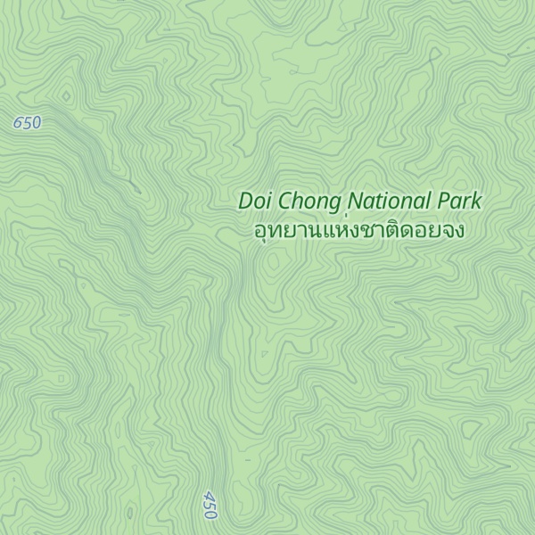 Map of Doi Fang Min