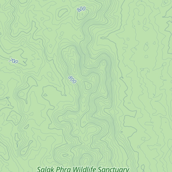 Map of Khao Hup Phai