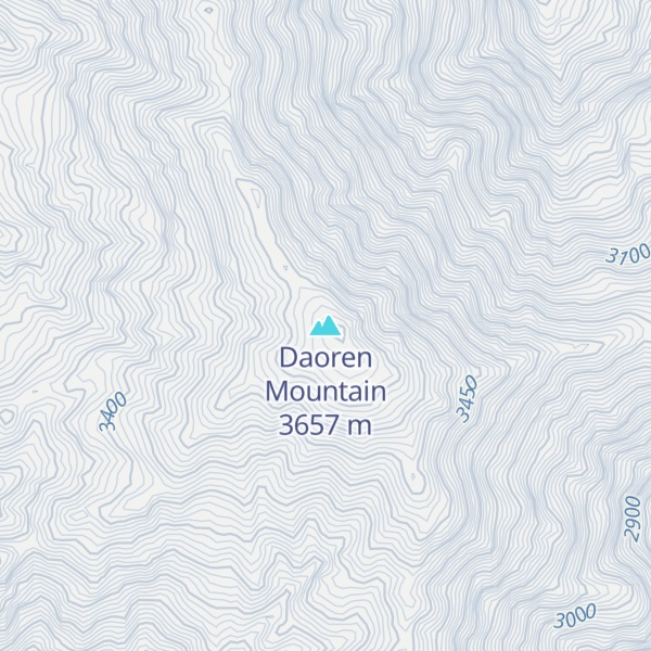 Map of Daoren Mountain
