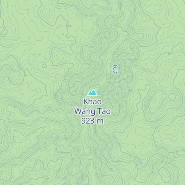 Map of Khao Wang Tao
