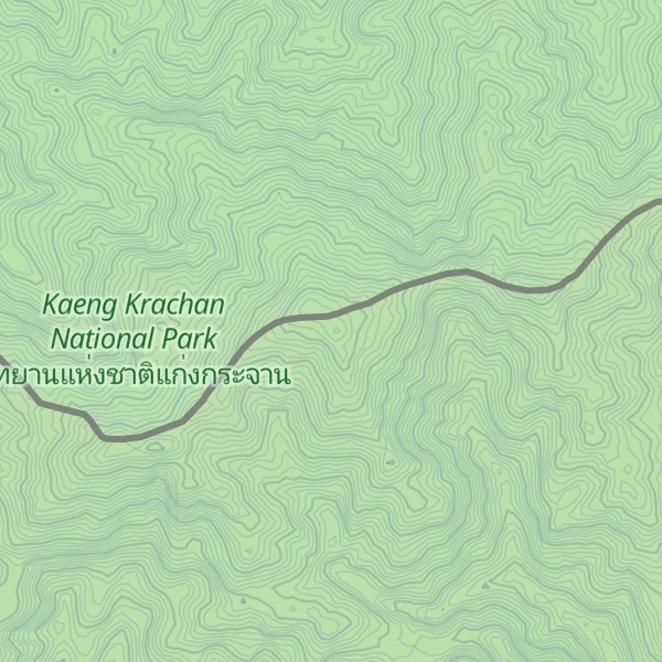 Map of Ye gyo Taung