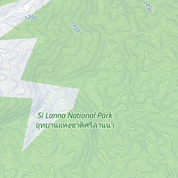 Map of Doi Khun Mae Tam Luang