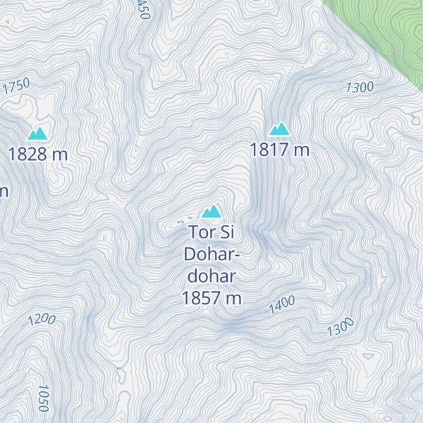 Map of Tor Si Dohar-dohar