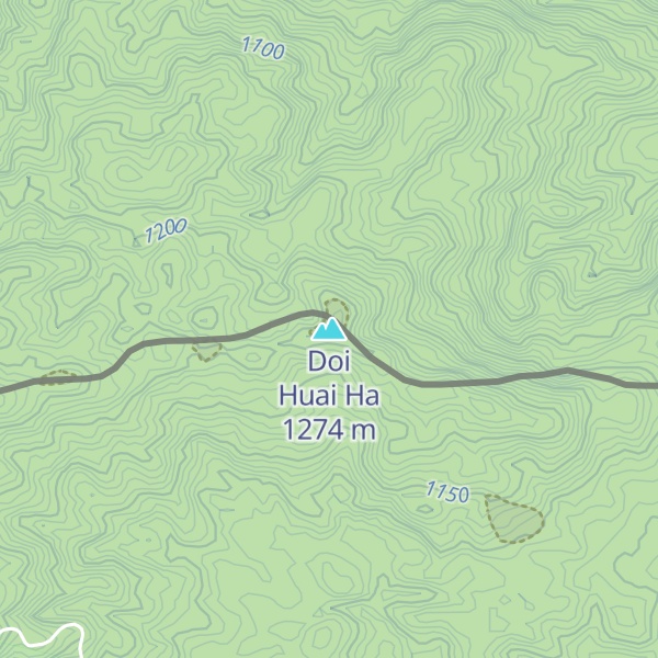 Map of Doi Huai Ha