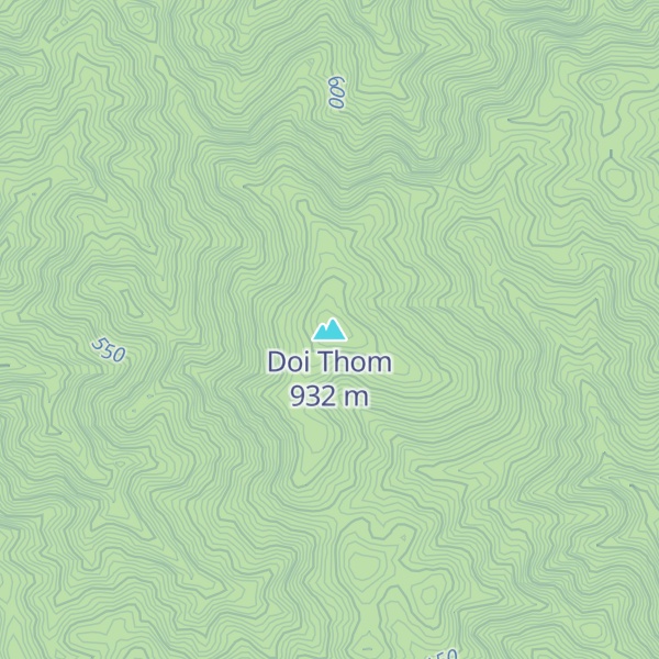 Map of Doi Thom